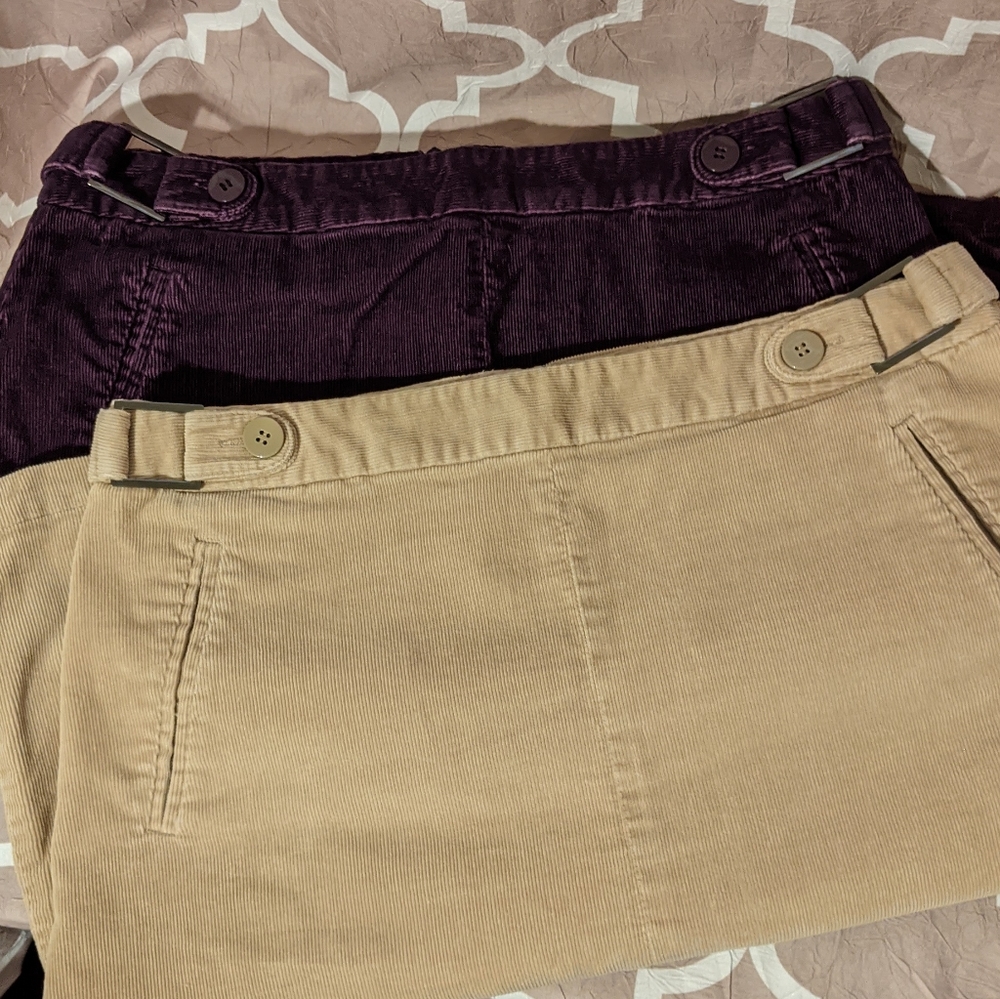 Talbots Corduroy Skirts - Lot of 2